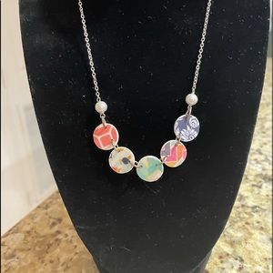 Handmade Multimedia Necklace